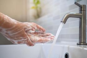 Only 23.5% of men were observed washing their hands with soap after a trip to the toilet.