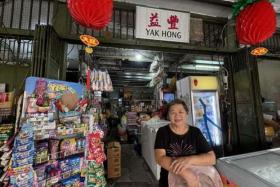 Yak Hong provision shop on Pulau Ubin was started in the 1920s by Ms Ng Ngak Heng's father-in-law.