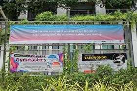 The banner has sparked mixed reactions from residents in Tanjong Pagar.