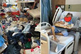 Charity organisation Helping Joy helped transform Mr Chin&#039;s home into a safe and habitable space.