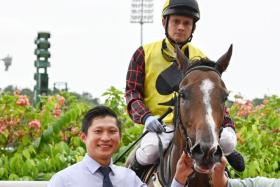 Jockey Benny Woodworth combined with trainer Jason Ong to win with Free And Happy on Dec 17, 2023. They paired again with Silver Dragon on May 25, but that ride has cost Woodworth dearly.
