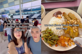TikTok user @ juniihuee09 documented her brother's enlistment process on her TikTok, sparking a wave of NS nostalgia from netizens.
