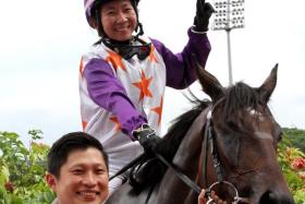 Jerlyn Seow was put back in the saddle as Roda Robot&#039;s jockey in the Singapore Derby, but a viral infection may still see the seven-time winner scratched.


