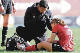 Suren Vata is the head physio at Charlton Athletic’s women’s football team.