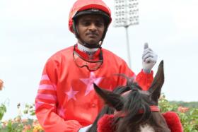 Krisna Thangamani may not be the most exuberant jockey at the winner&#039;s box, but he has clearly forged a strong bond with Sacred Buddy.
