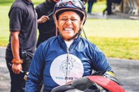 South African jockey Muzi Yeni is gearing up for his ride aboard Smart Star in the $1.38 million Group 1 Grand Singapore Gold Cup (2,000m) on Oct 5.

