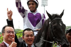 Trainer Kuah Cheng Tee got his wish of bookending his career with a win.
