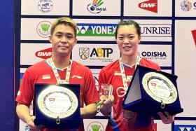 Singapore&#039;s mixed doubles pair Terry Hee and Jin Yujia claimed silver at the Odisha Masters in only their second competition as a pair.