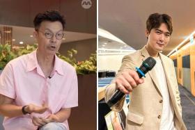 Mark Lee (left) said that he had told Lee Teng off, but his remarks were not taken to heart.