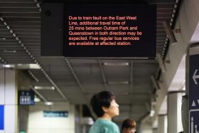 The move comes in the wake of a recent spate of service disruptions that have afflicted rail lines run by SMRT.