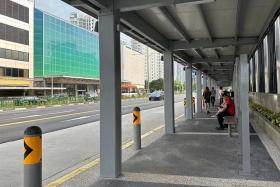 The unusual design of the Marine Parade MRT station bus stop has drawn criticism.