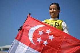 Victoria Chan clinched the ILCA 6 bronze medal in her Asian Games debut.