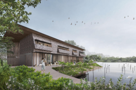 Two new nodes will offer panoramic views of the mudflat and serve as a place for visitors to learn more about Singapore’s wetland biodiversity and conservation.