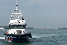 The police urged foreign vessels to follow the instructions of Singapore authorities when they are in Singapore waters.