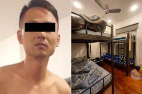 A 43-year-old Chinese national who was found to have overstayed in Singapore. He paid $450 a month to his harbourer for accommodation.