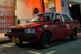 In August, photos of a modified car resembling a red Hong Kong taxi surfaced on social media.