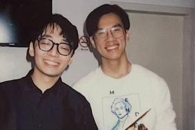 TwoSet Violin comprise Brett Yang (left) and Eddy Chen.