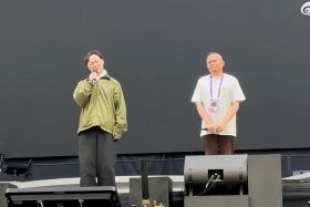 Eason Chan (left) apologised to his fans for cancelling his concert in Hangzhou on May 25.