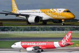 Low-cost carriers Scoot and AirAsia are offering discounted tickets from now till July 7.