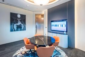 A client meeting room at the Citi Wealth Centre in Holland Village, one of Citi's three wealth centres in Singapore.