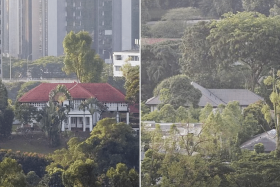Mr Kenneth Jeyaretnam will have to put up correction notices for false claims that the SLA had mismanaged the rentals of 26 (left) and 31 Ridout Road. 