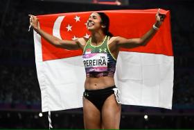 National sprinter Shanti Pereira clinched her maiden Sportswoman of the Year award at the SIngapore Sports Awards.