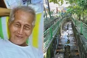 The body of Mr William Leck Swe Chua was found in a drain in Hougang on Jan 3, 2022.