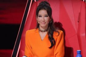 Late singer Coco Lee was one of the coaches on Sing! China in 2022.