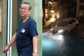 Chean Tuck Heng had driven his vehicle into the swimming pool of The Hillside Condominium at around 9pm on Feb 28.