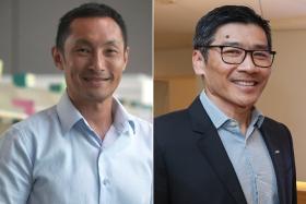 SingPost&#039;s former CEO Vincent Phang (left) and former CFO Vincent Yik were fired on Dec 21, 2024, following a whistle-blowing report and internal investigations.