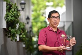 SMRT Buses bus driver Toh Chin Tiong was one of 33  recipients of the Singapore Road Safety Awards at the Road Safety Seminar 2024 on Oct 11.