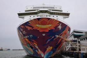Dream Cruises&#039; World Dream is one of two cruise lines allowed to operate cruises to nowhere in Singapore.