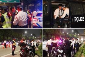 The CTE roadblock was part of an extensive island-wide operation against drink driving conducted between Dec 20 and Dec 21 on expressways.