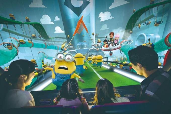 Work begins on new Minion Land attraction at Universal Studios